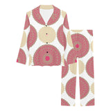 Circle indian pattern Women's Long Pajama Set