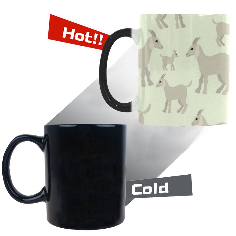 Little young goat pattern Morphing Mug Heat Changing Mug