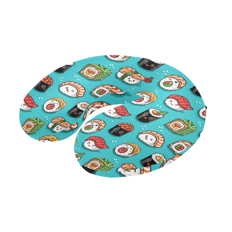 Cute sushi pattern U-Shaped Travel Neck Pillow