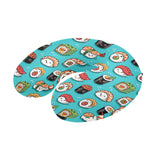 Cute sushi pattern U-Shaped Travel Neck Pillow