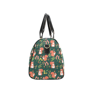 Squirrel Pattern Print Design 03 Travel Bag