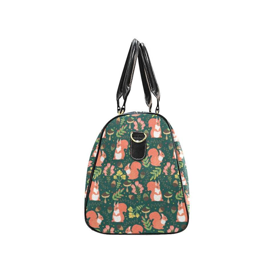 Squirrel Pattern Print Design 03 Travel Bag