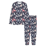Deers Winter Christmas pattern Women's All Over Print Pajama Set