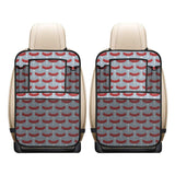 Sausage Pattern Print Design 01 Car Seat Back Organizer