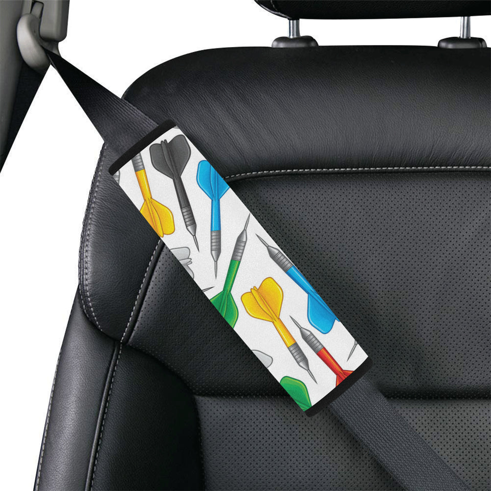 Darts Pattern Print Design 03 Car Seat Belt Cover