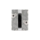 Cute koala leaves pattern Morphing Mug Heat Changing Mug