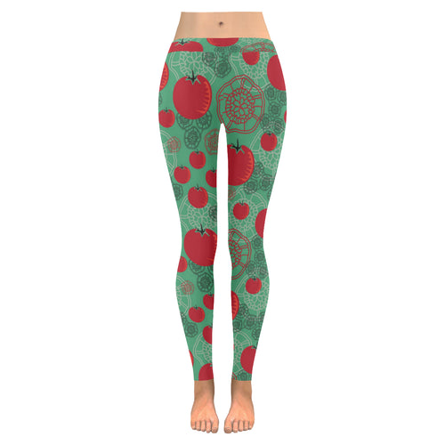 Tomato design pattern Women's Legging Fulfilled In US