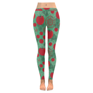 Tomato design pattern Women's Legging Fulfilled In US