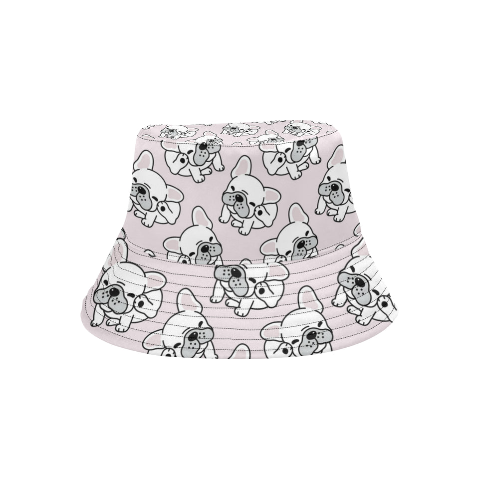 Cute french bulldog pattern Unisex Bucket Hat