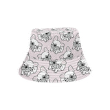 Cute french bulldog pattern Unisex Bucket Hat