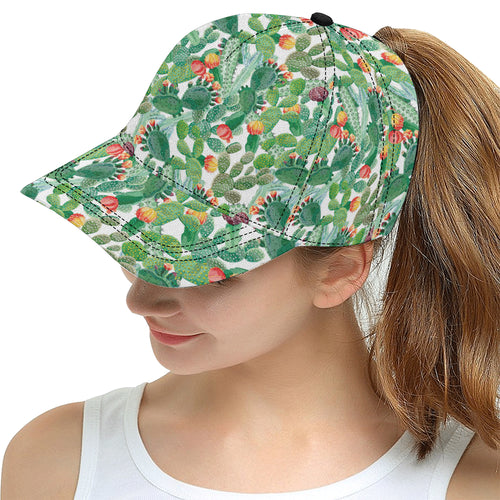 Cactus design pattern copy All Over Print Snapback Cap