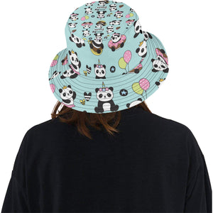 Cute baby panda pattern Unisex Bucket Hat