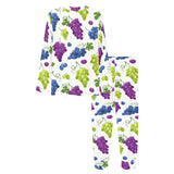 Grape pattern Women's All Over Print Pajama Set