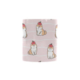Cute Shiba Inu Dog Apple pattern Morphing Mug Heat Changing Mug