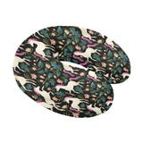 Unicorns forest background U-Shaped Travel Neck Pillow