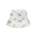 Cute Rhino pattern Unisex Bucket Hat