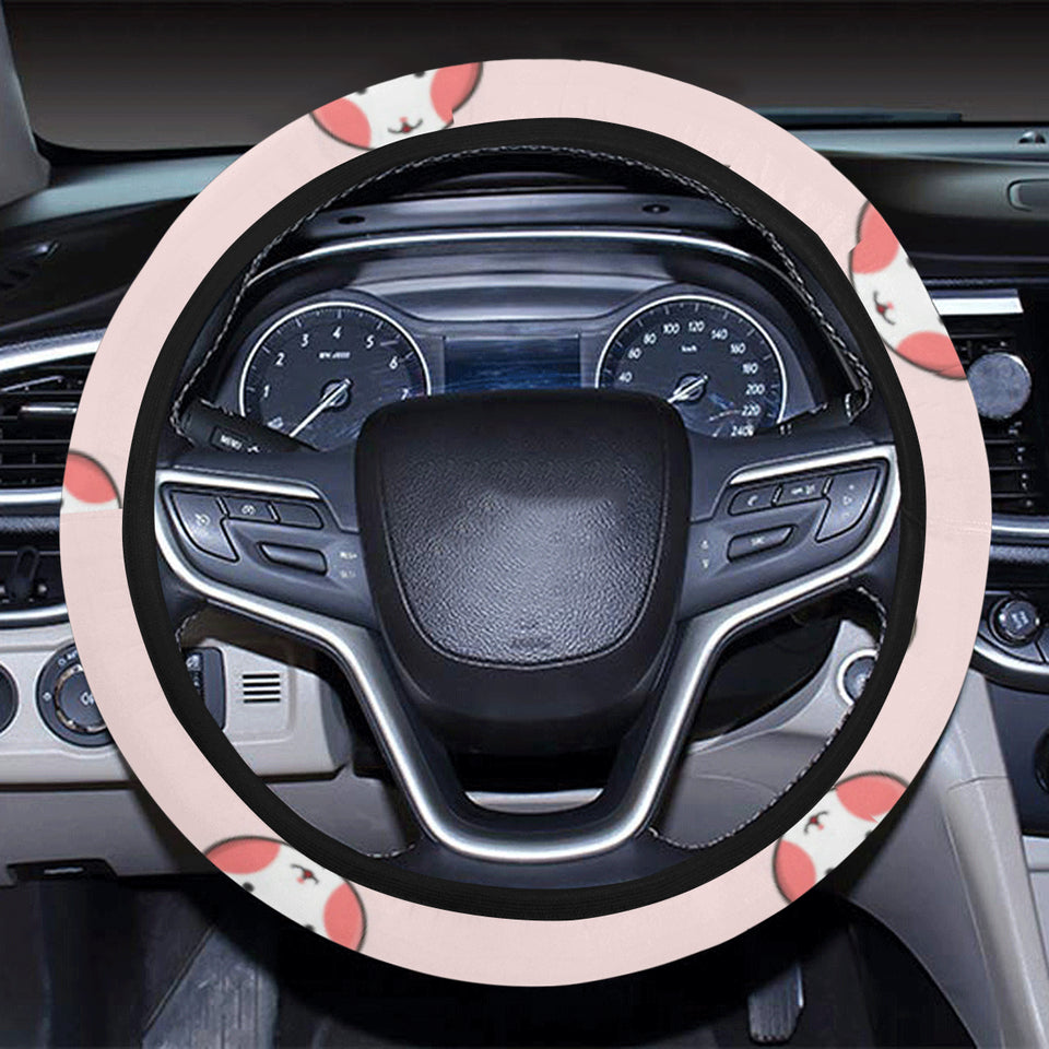 Cute goat pattern Car Steering Wheel Cover