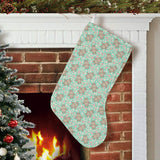 Hippopotamus Pattern Print Design 02 Christmas Stocking