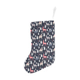 Deers Winter Christmas pattern Christmas Stocking