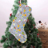 Math Pattern Print Design 04 Christmas Stocking
