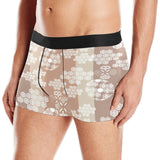 Beautiful hexagon japanese  pattern Men's All Over Print Boxer Briefs Men's Underwear