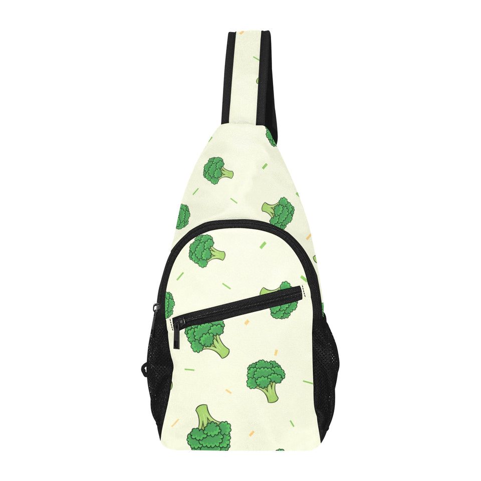 Broccoli pattern All Over Print Chest Bag