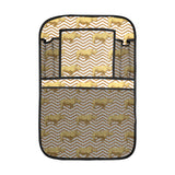 Rhino yellow theme pattern Car Seat Back Organizer