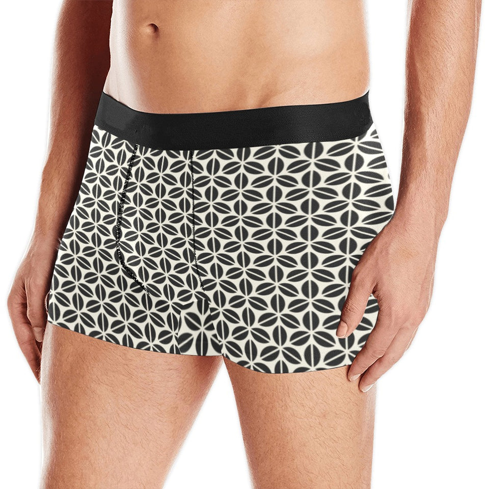 Coffee bean abstract modern pattern Men's All Over Print Boxer Briefs Men's Underwear