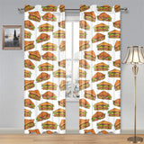 Sandwich Pattern Print Design 02 Gauze Curtain