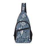 Coral Reef Pattern Print Design 05 All Over Print Chest Bag