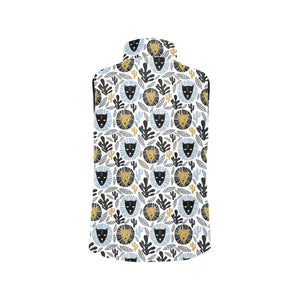 Lion Pattern Print Design 05 Men's Padded Vest