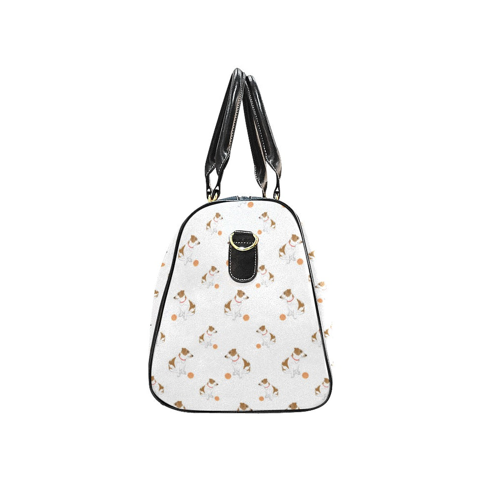 Jack Russel Pattern Print Design 05 Travel Bag