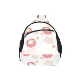 Daruma japanese wooden doll cherry blossom flower All Over Print Chest Bag