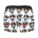 Cute ninja design pattern Men's All Over Print Boxer Briefs Men's Underwear