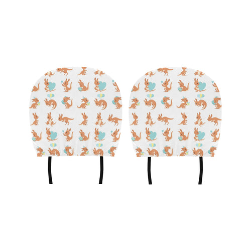 Cute Kangaroo pattern Car Headrest Cover