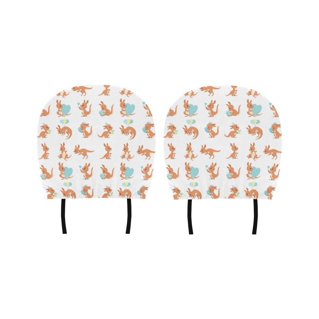 Cute Kangaroo pattern Car Headrest Cover