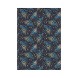 Beautiful peacock feather pattern House Flag Garden Flag