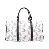 Watercolor cute rabbit pattern Travel Bag