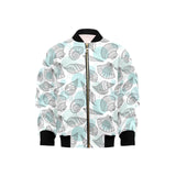 Shell polynesian tribal Kids' Boys' Girls' Bomber Jacket