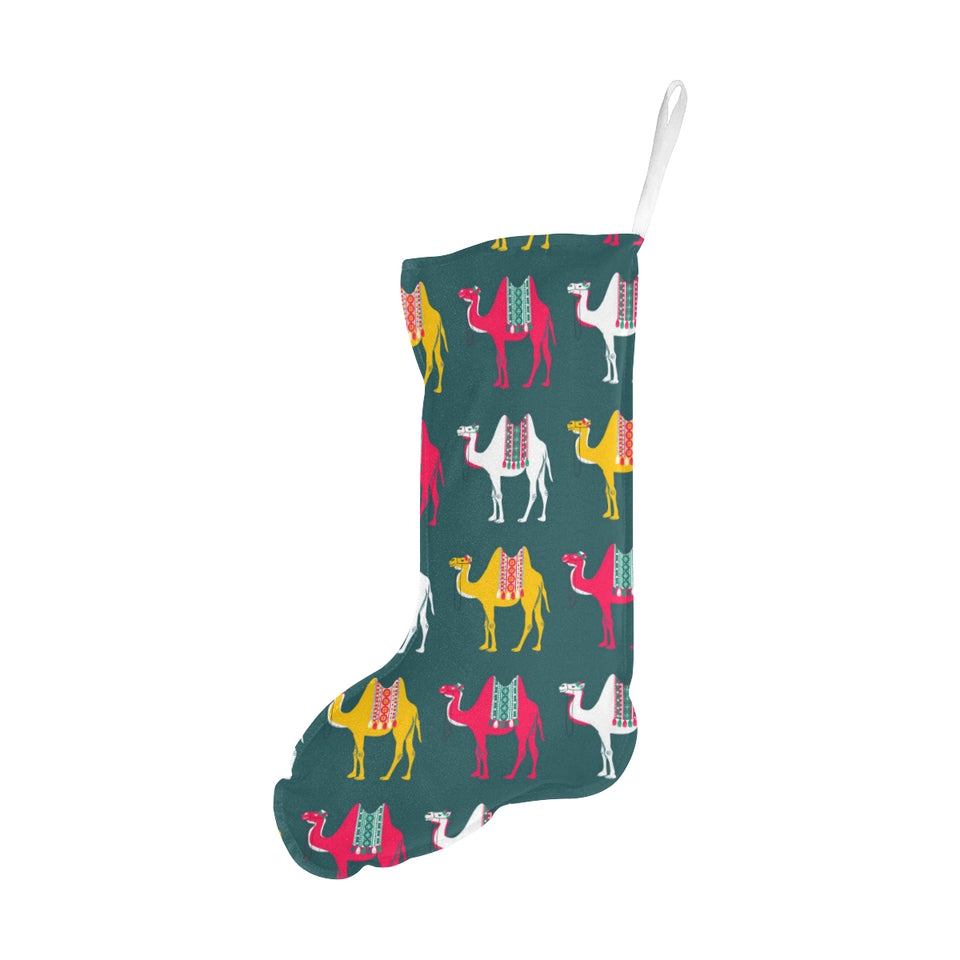 Camel pattern Christmas Stocking