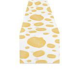 Potato Chips Pattern Print Design 03 Table Runner