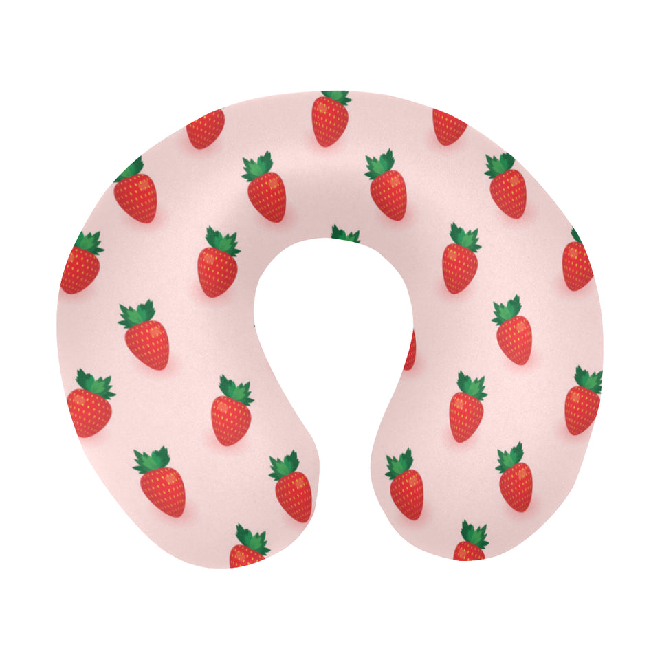 Strawberry beautiful pattern U-Shaped Travel Neck Pillow
