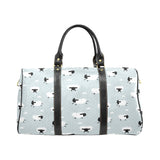 Sheep polka dot cloud pattern Travel Bag
