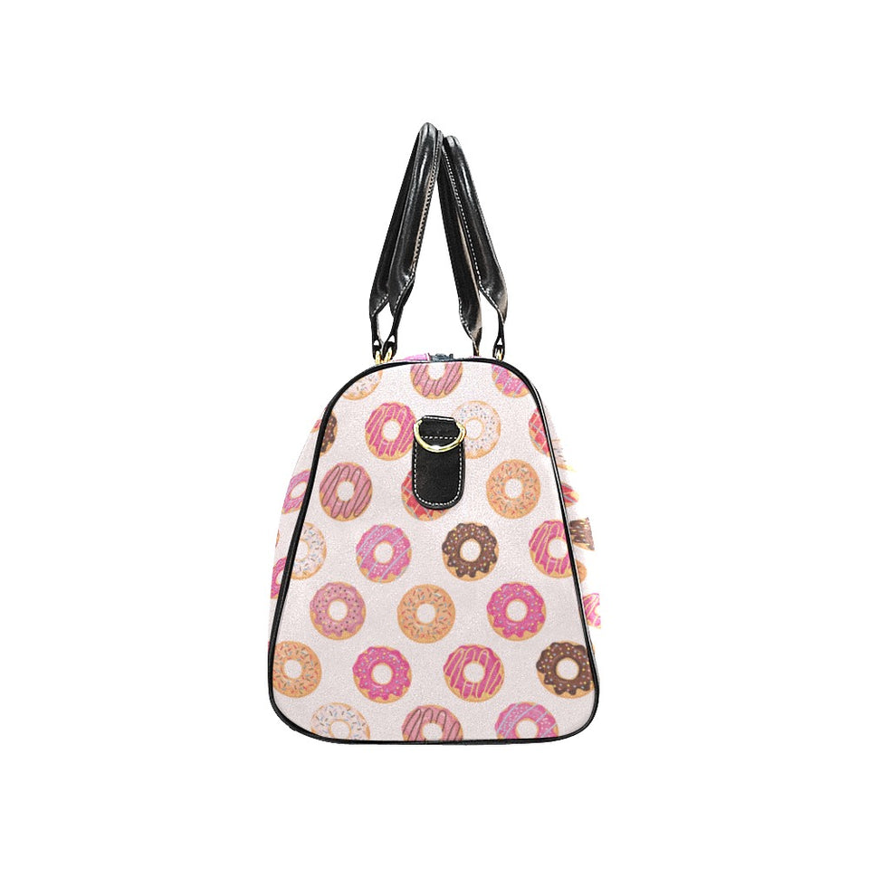 Colorful donut pattern Travel Bag