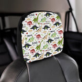Cute dinosaurs pattern Car Headrest Cover