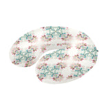 Square floral indian flower pattern U-Shaped Travel Neck Pillow