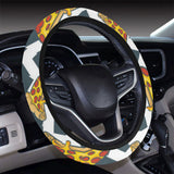Pizza design pattern Car Steering Wheel Cover