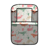 Cute whale pattern Car Seat Back Organizer