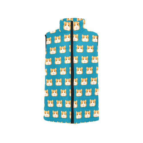 Guinea Pig Pattern Print Design 03 Men's Padded Vest