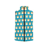 Guinea Pig Pattern Print Design 03 Men's Padded Vest